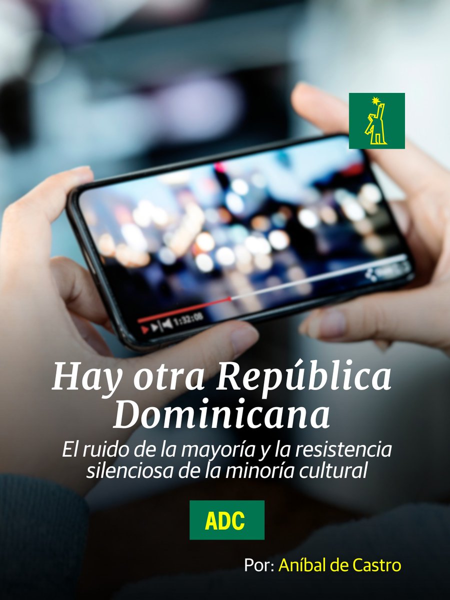 DiarioLibre's tweet image. 🖋 | #ADC | Millones de personas se reúnen a consumir un contenido que celebra lo más estridente, lo más vulgar, lo más fácil, y de pronto uno se pregunta: ¿eso somos? ¿Eso refleja el país en el que vivimos o solo la parte más ruidosa de él? La respuesta, aunque duela, es…