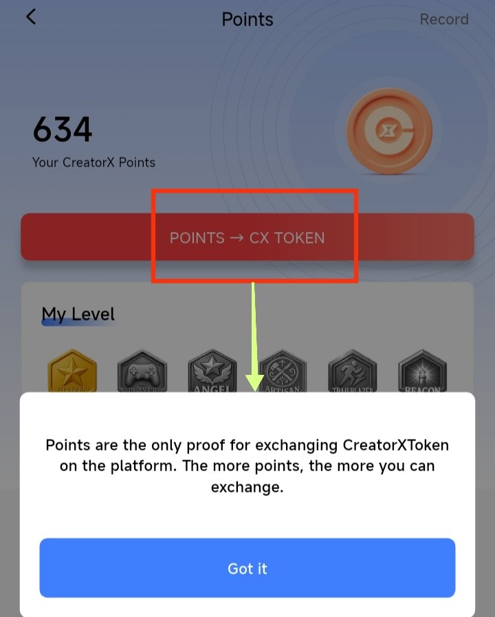 Are you still fading, <a href="/CreatorX_Media/">CreatorX</a>?

Is it because the native token is not live yet?

This is another opportunity to get started and position yourself on their app and start accumulating the points for the upcoming airdrop that is coming this month.

#CreatorX 

Yet to start?