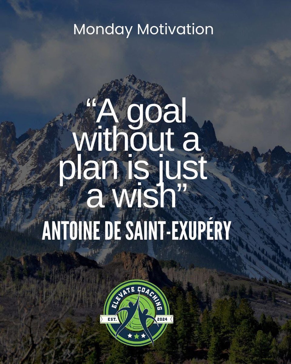 ECoaching63895's tweet image. MONDAY MOTIVATION🧠📈

Intention must be matched with structure📖
A plan turns imagination into movement💪
It breaks a dream into steps, assigns responsibility &amp;amp; creates accountability. Otherwise, you’re just wishing &amp;amp; waiting.

Dreams inspire💭
Plans execute📖
Action achieves🎯