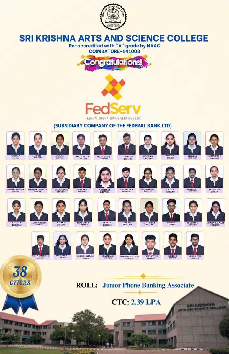 Placement

#IIM #IIT #NirfRanked #NIT #MIT #IISc #HigherEducation #MoE #NIRF #NAAC #NBA #AICTE #UGC  #placements @fedserv