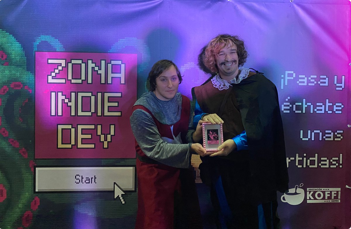 TonoGundin's tweet image. Conxuro Studio @conxurostudio - Segundo premio votación del público en la Zona Indie Dev de @_ExpOtaku  A Coruña Noviembre 2025.

#indiegame 
#indiegames
#ZonaIndieDev