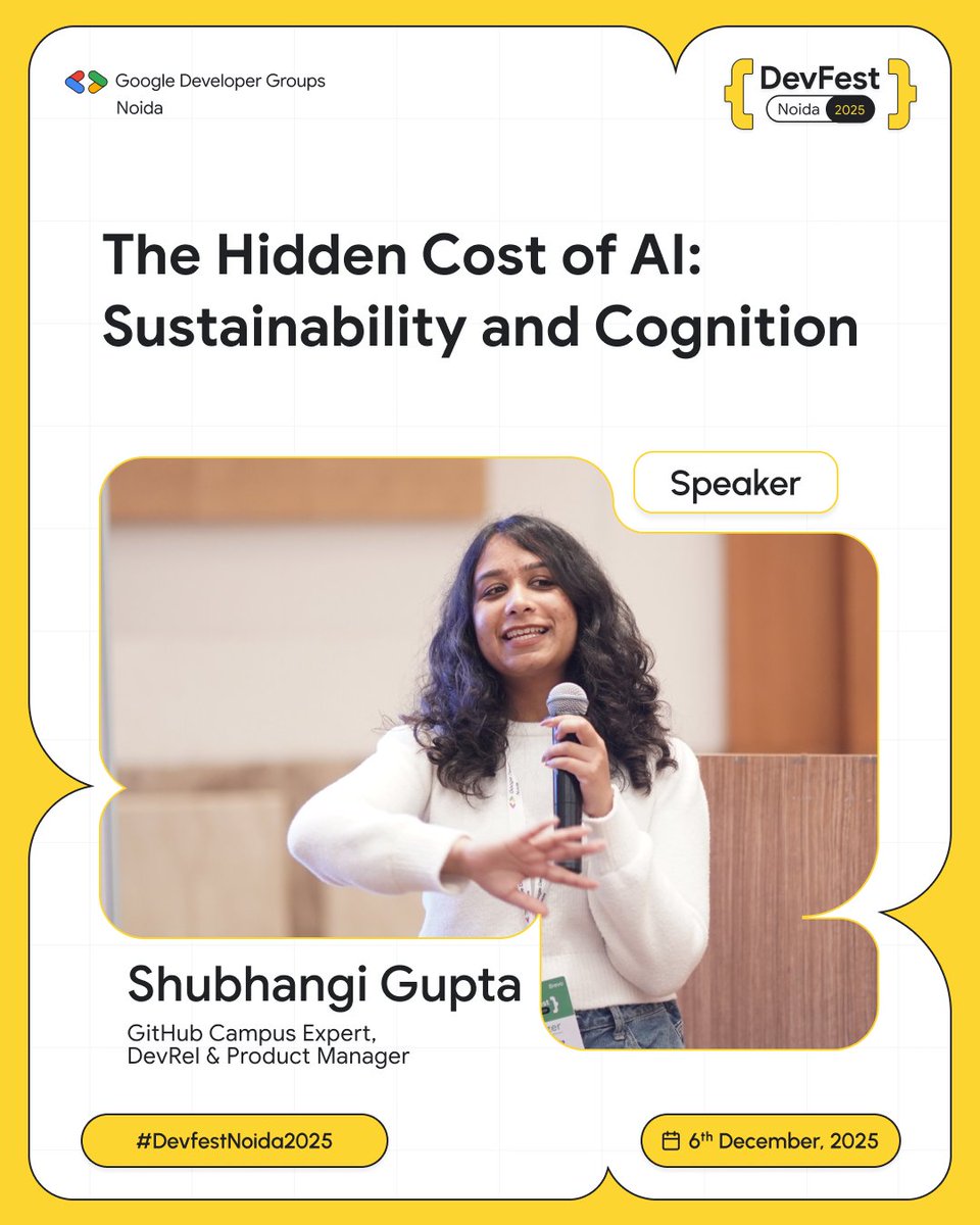 GDG Noida tweet media