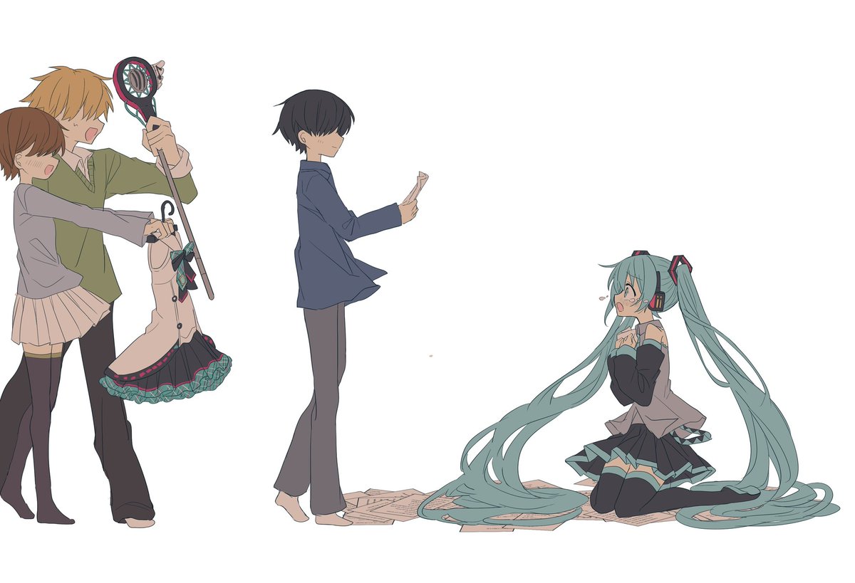 #初音ミク
「君を置いてどっかに行っちゃうとか　ありえないよ」(再掲)