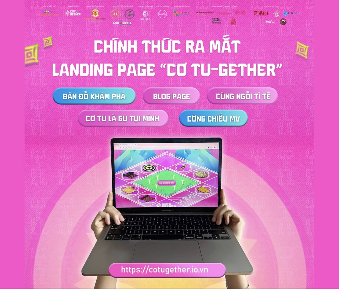 cotugether_04's tweet photo. 📷 CHÍNH THỨC RA MẮT LANDING PAGE “CƠ TU-GETHER” - 📷 Giờ thì cùng mình “click” vào link: https://t.co/j4MVKH9nXK bắt đầu chuyến dạo bản trực tuyến cùng tụi mình nhé!!

https://t.co/ISqaYgyyvi https://t.co/SHalgUgVCf