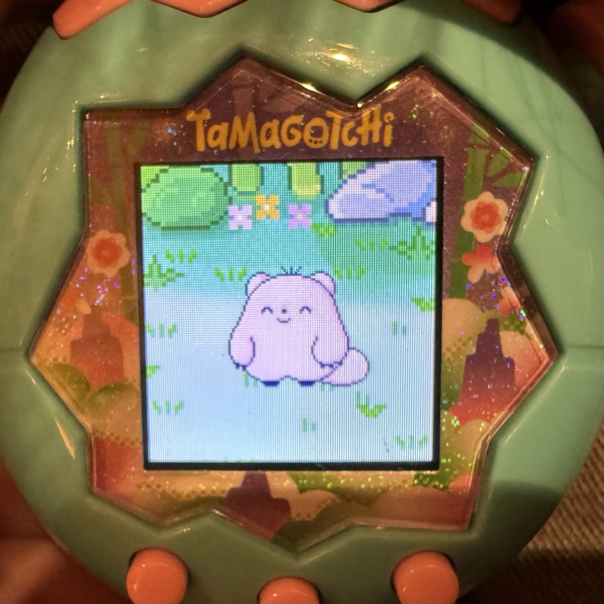 たまごっちパラダイス ジェイドフォレスト カスタム ピンク たまごっち