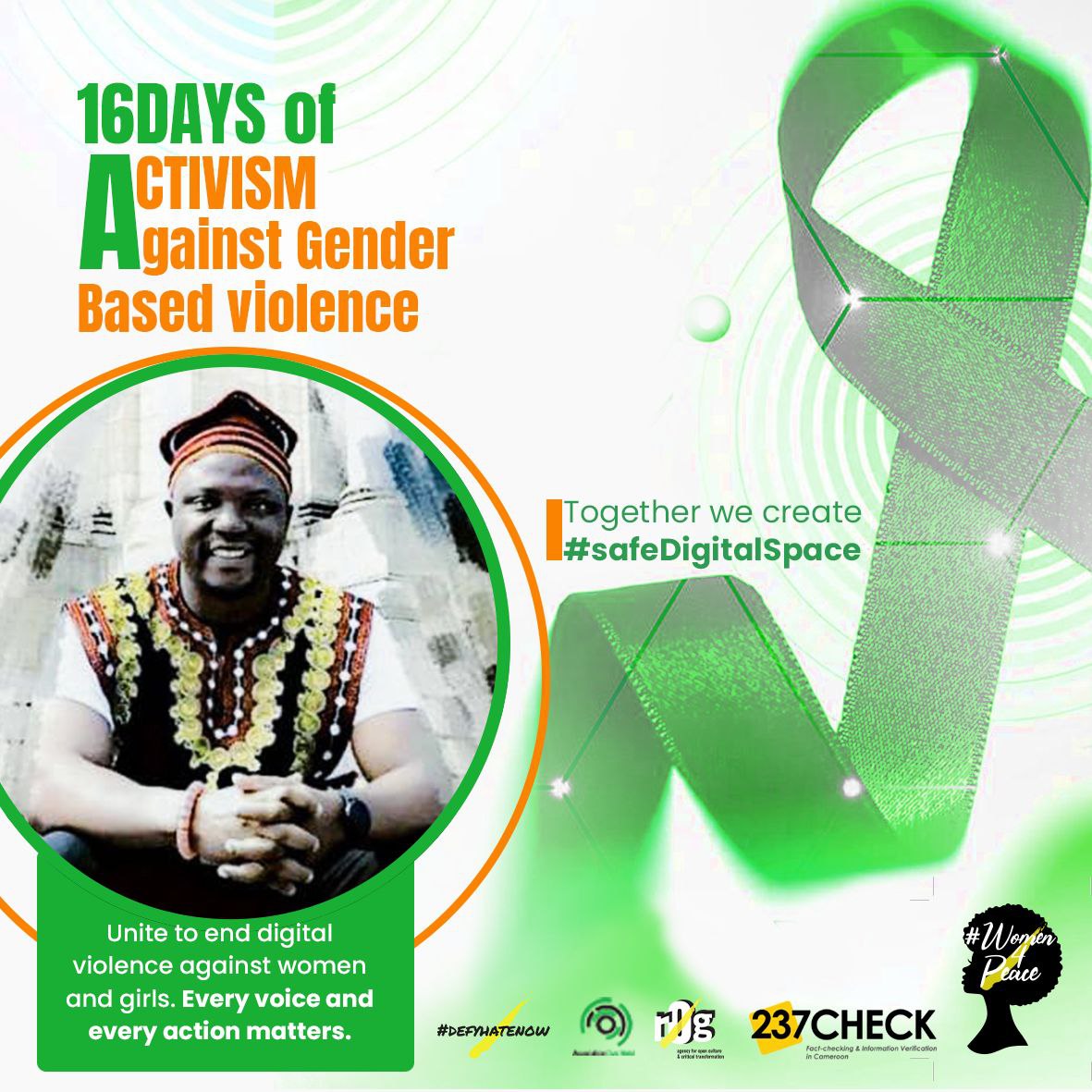 civic_watch's tweet photo. 🌟Happy New Month🌟
Our #He4She men join the 16 Days of Activism to fight #GBV.
Men play a key role in challenging patriarchal systems.
We thank those standing against GBV, especially in addressing tech's role.
Let's build #SafeDigitalSpaces
#EndGBV
#NoToViolence
#DefyHateNow https://t.co/lHh4pj1iME