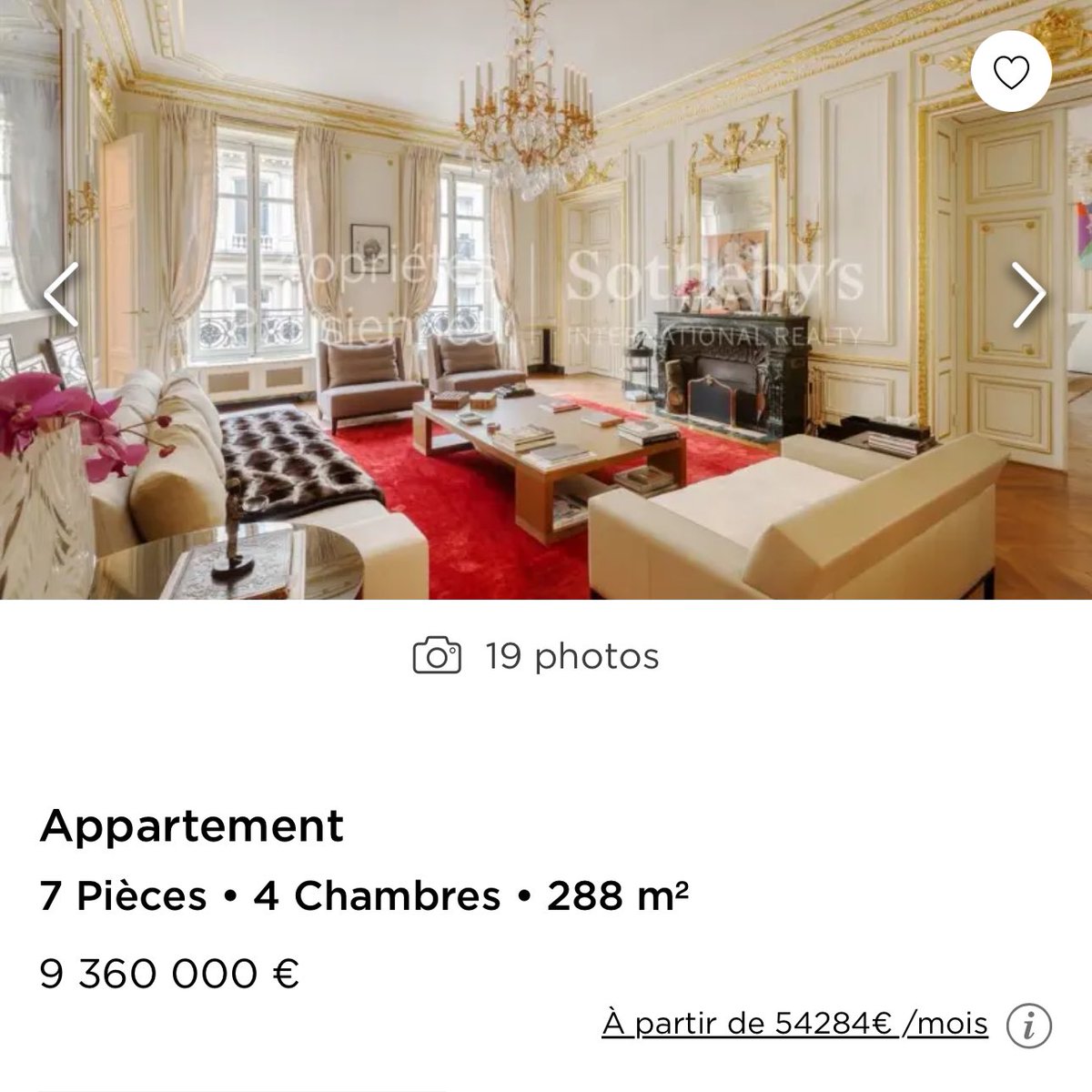 armani_butera's tweet image. je sais pas si on se rend compte de la DINGUERIE que c’est… un appartement de 225m2 sur PARIS c’est 5 chambres, 4 salles de bains MINIMUM et ça coûte dans les 10 MILLIONS d’euros… mais c’est nous les assistés qui travaillons pas assez #lol