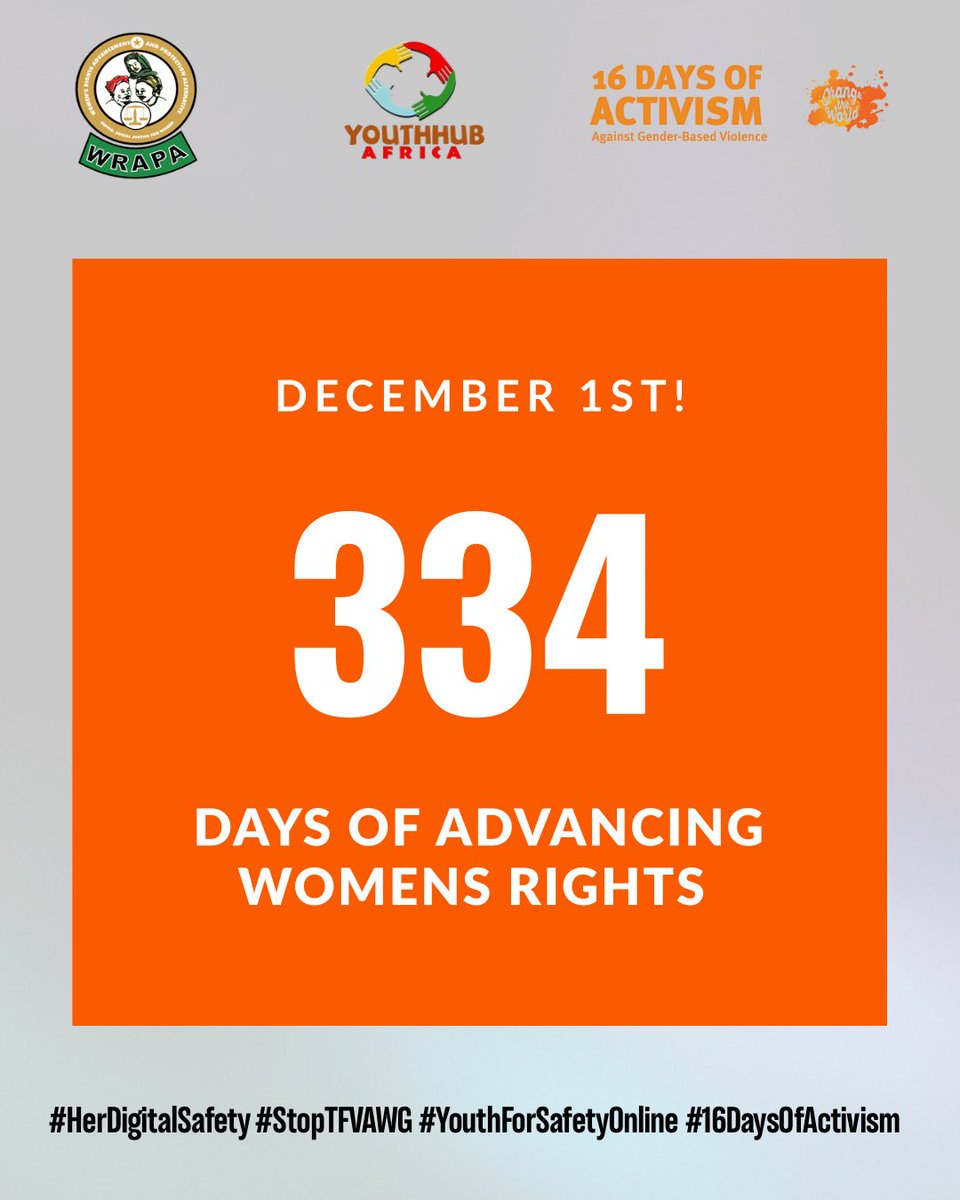 WRAPANG's tweet photo. Happy New Month!
This December, let’s be intentional about creating safer, kinder online spaces for women and girls.
Your voice and your actions matter use them well.
#WRAPANG
#16DaysOfActivism https://t.co/YzwVkxknl3