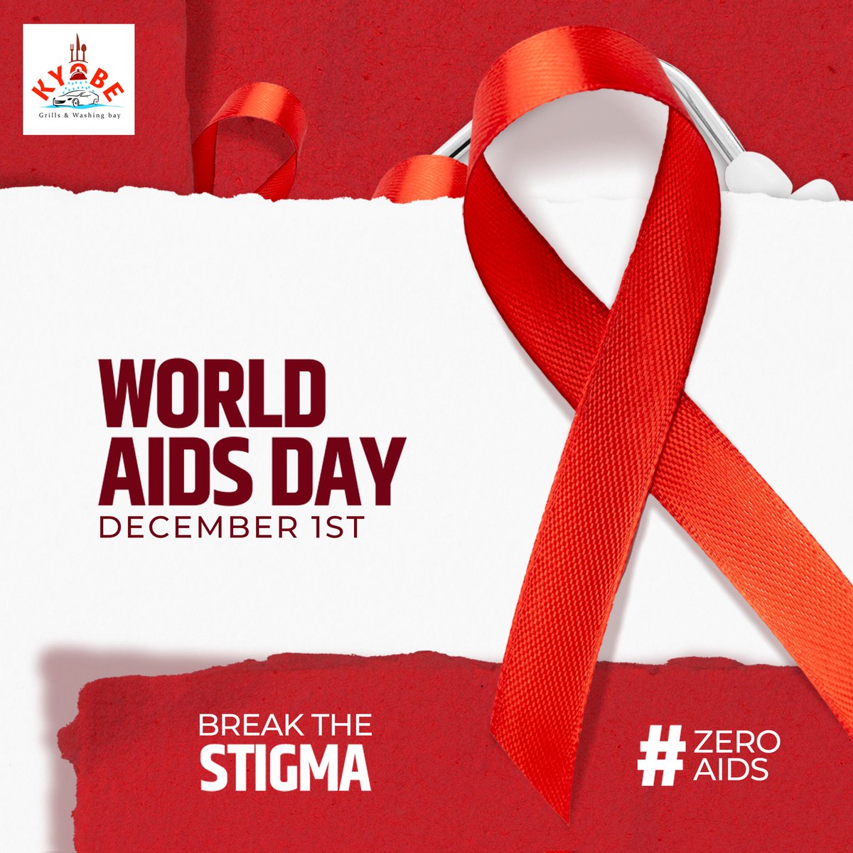 As Kyobe Grills Family, we stand together with the rest of the world in commemorating World AIDS Day—raising awareness, supporting those affected, and promoting a healthier, united community.”

#WorldAIDSDay2025