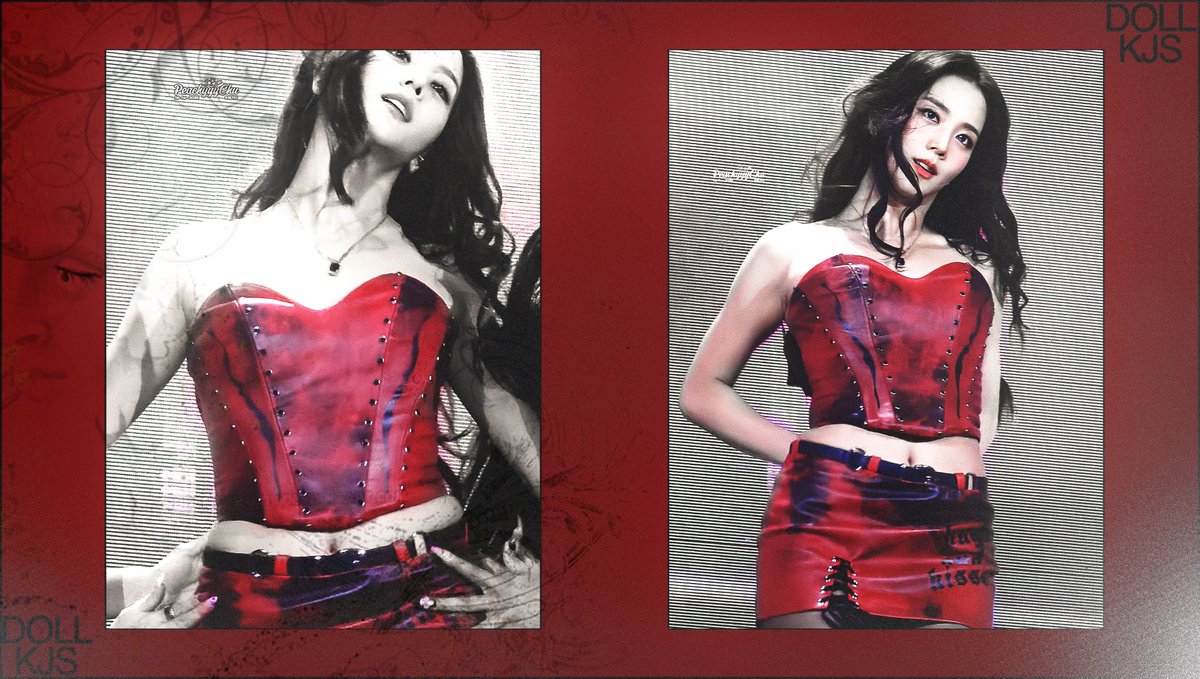 DOLLKJS's tweet image. JISOO in custom leather look by Hardware LDN for Deadline [Singapore day 2]