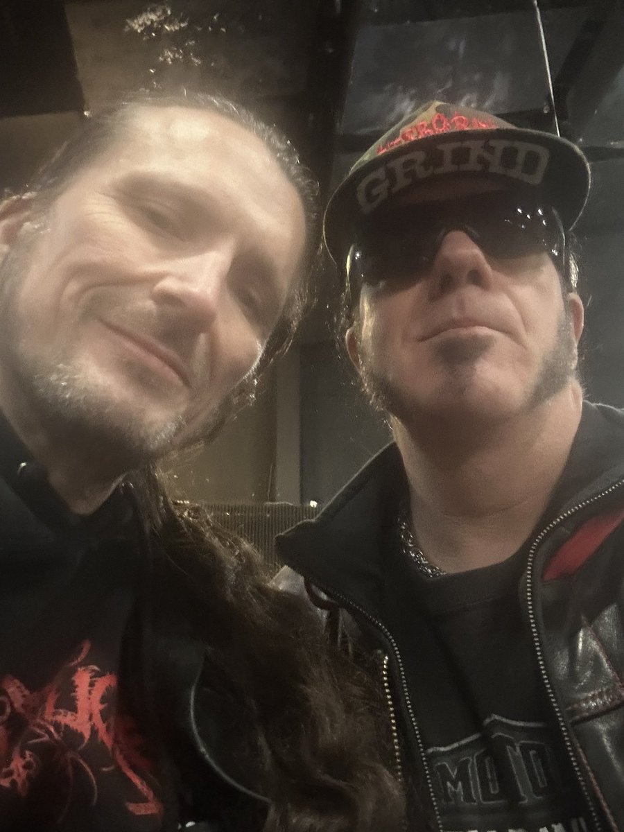 JeffBecerra's tweet image. Much love and respect to David Vincent — a down-to-earth guy, a real one, and an undisputed icon of our industry.
#possessed #iammorbid #terrorizer #deathmetal