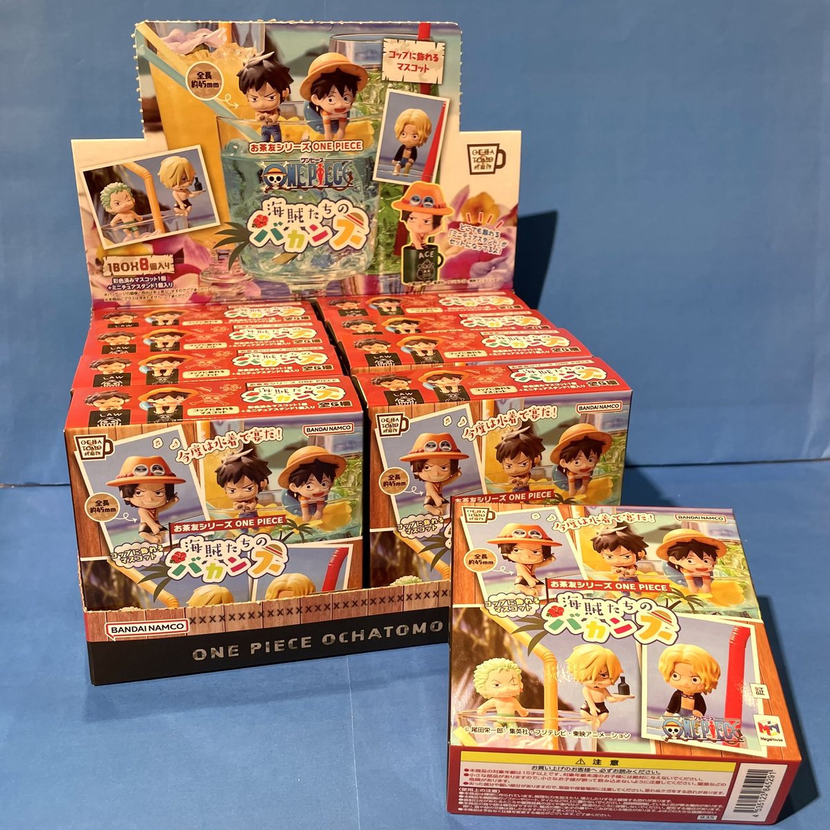 おすすめ】 お茶友シリーズ ONE PIECE 海賊たちのバカンス(全6種) 1個