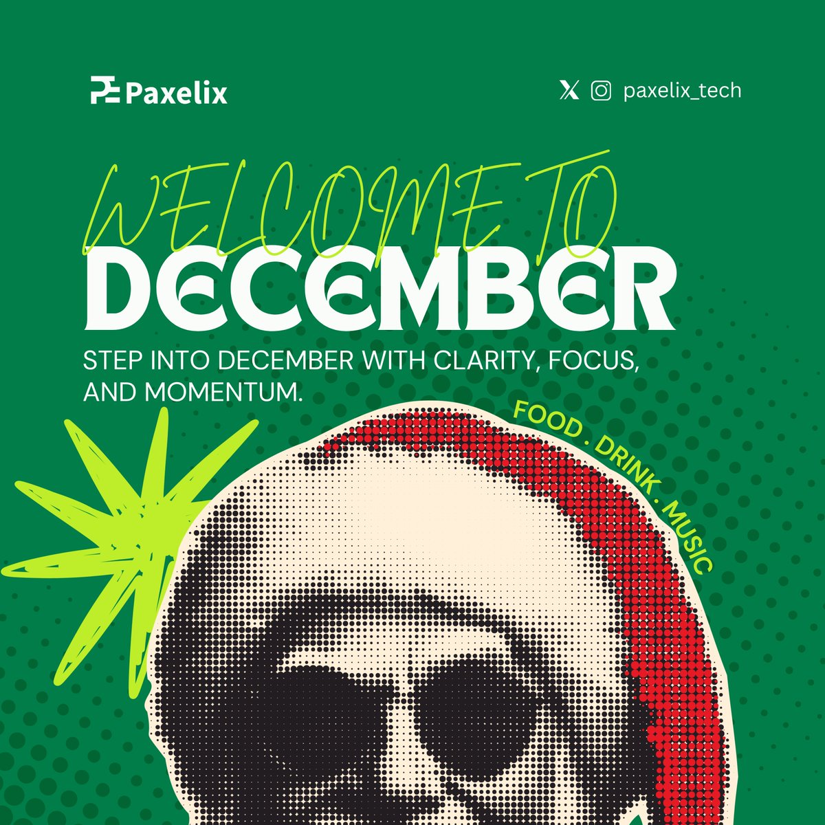 paxelix_tech's tweet photo. Happy New Month ✨ December 1st
Step into December with clarity, focus, and momentum.
Final month of the year - make every move count. Amen

#NewMonthNewGoals #December2025 Christmas #FinishStrong #Paxelix Decembizzy #CHEARS https://t.co/DKFh24CRuD