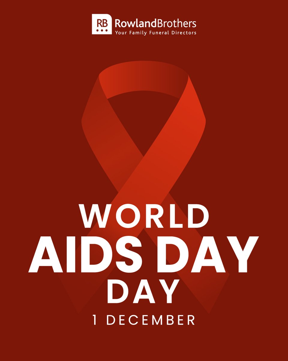 Today, we pause to remember the lives cut short by HIV and AIDS, and to stand with every family who has carried that loss.

We hold space for every story, every name and every memory that lives on in the people who loved them.

rowlandbrothersfoundation.com

#WAD2025