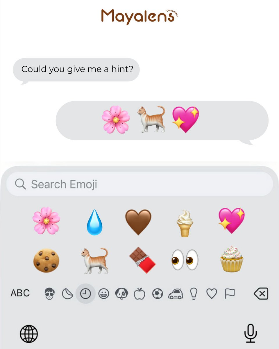 mayalens_'s tweet image. 🌸🐈💖 Who does this emoji mean❓

📍04.12.2025

Facebook : Mayalens Contactlens
Tiktok : Mayalensofficial.
Line : (@)mayalens
X : @mayalens_

#mayalens #MayalensDessert #HydroHydra #contactlens #มาญ่าเลนส์ #คอนแทคเลนส์