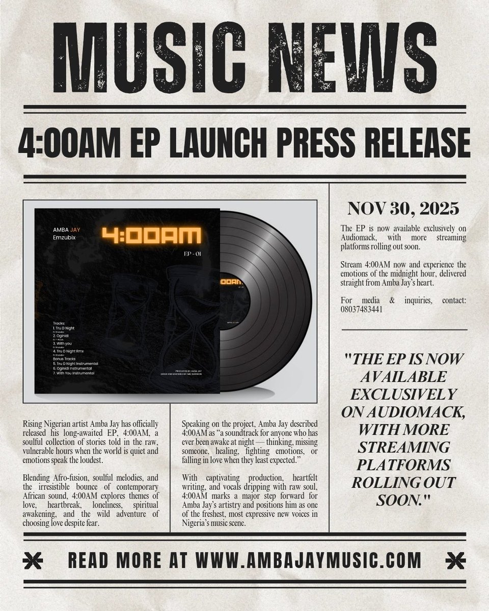 iamambajay's tweet image. Nobody is coming to hand you the life you dream of.
Stay consistent, stay focused, stay hungry.
Your breakthrough is only a matter of time.
— Amba Jay 🔥🚀

#HustleMindset #AmbaJay