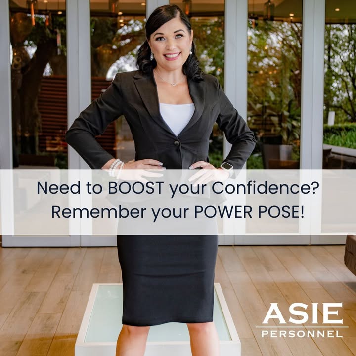 AsiePersonnel's tweet image. #InterviewTip to Boost your Confidence - A Power Pose is a body posture that is thought to project confidence, readiness and assertiveness.
Click here for more Interview Tips: asie.co.za/job-seekers/

#jobinterview #interview #asiepersonnel #confidence #powerpose #confidenceboost