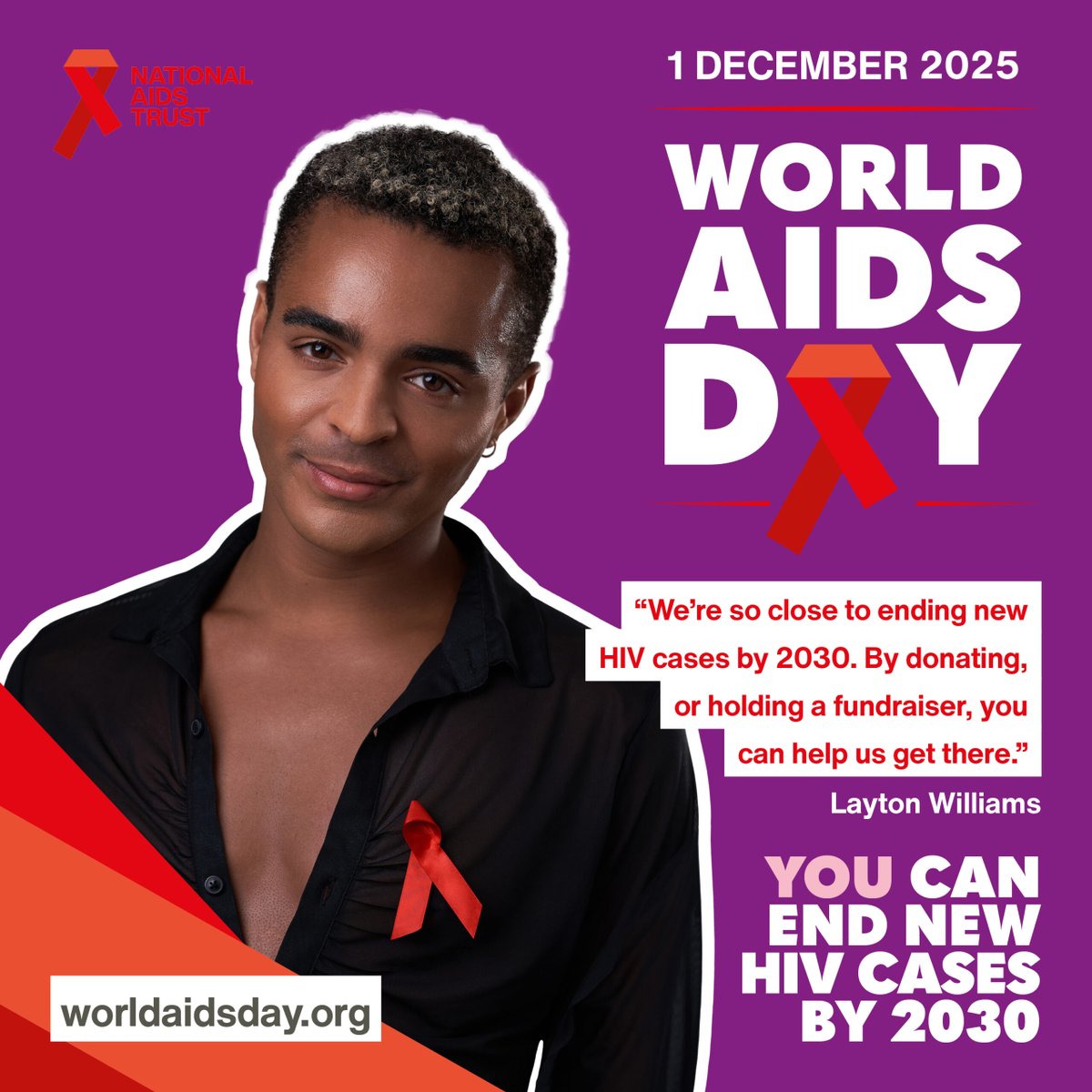 Today we unite in the fight against HIV, support those living with it, and remember those we’ve lost. ❤️
Find out more here: worldaidsday.org
#WorldAIDSDay