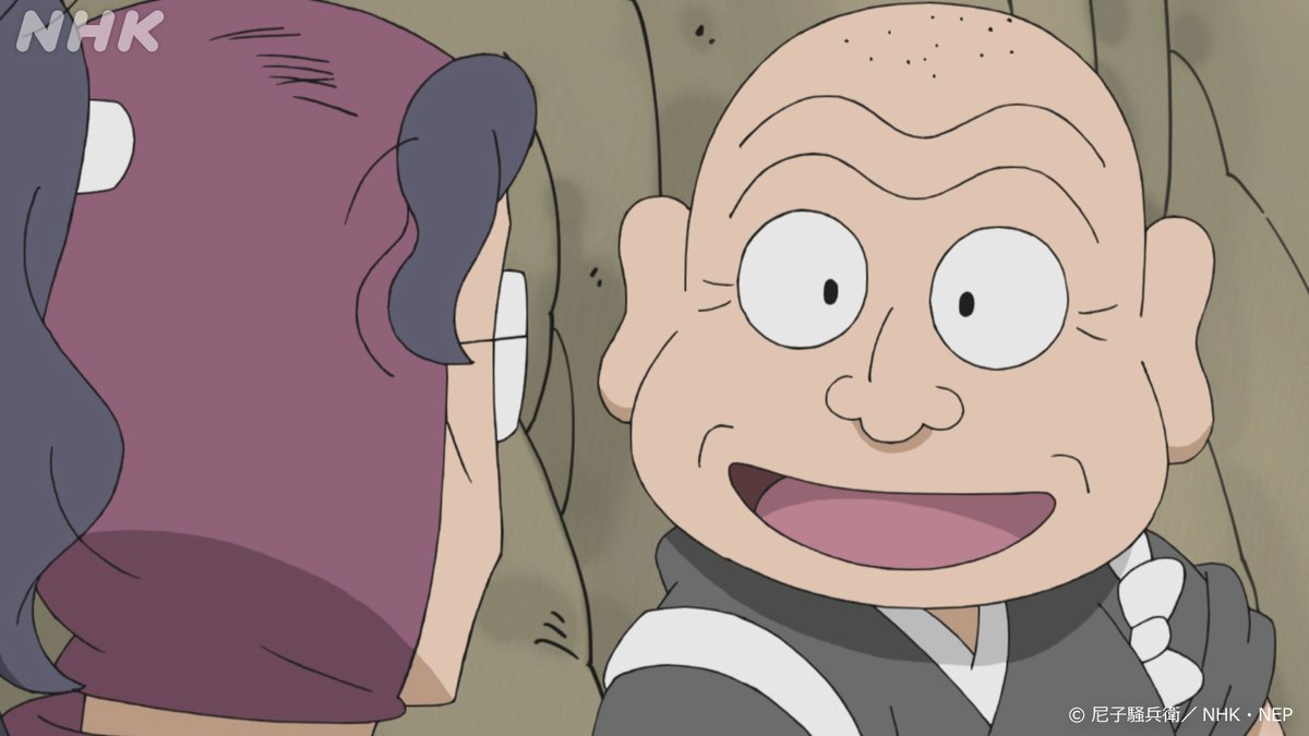 nhk_animeworld's tweet image. 2(火)の ＃忍たま は

「先生になったわけの段」

目が悪くてメガネをかけているせいで、
乱太郎の父ちゃんの忍者の仕事は別の人がすることに。

しょげる乱太郎。
同じくメガネをかけている野村先生に、どうして忍術学園の先生になったのか話を聞くと…

▼配信はこちら
web.nhk/tv/an/nintama/…