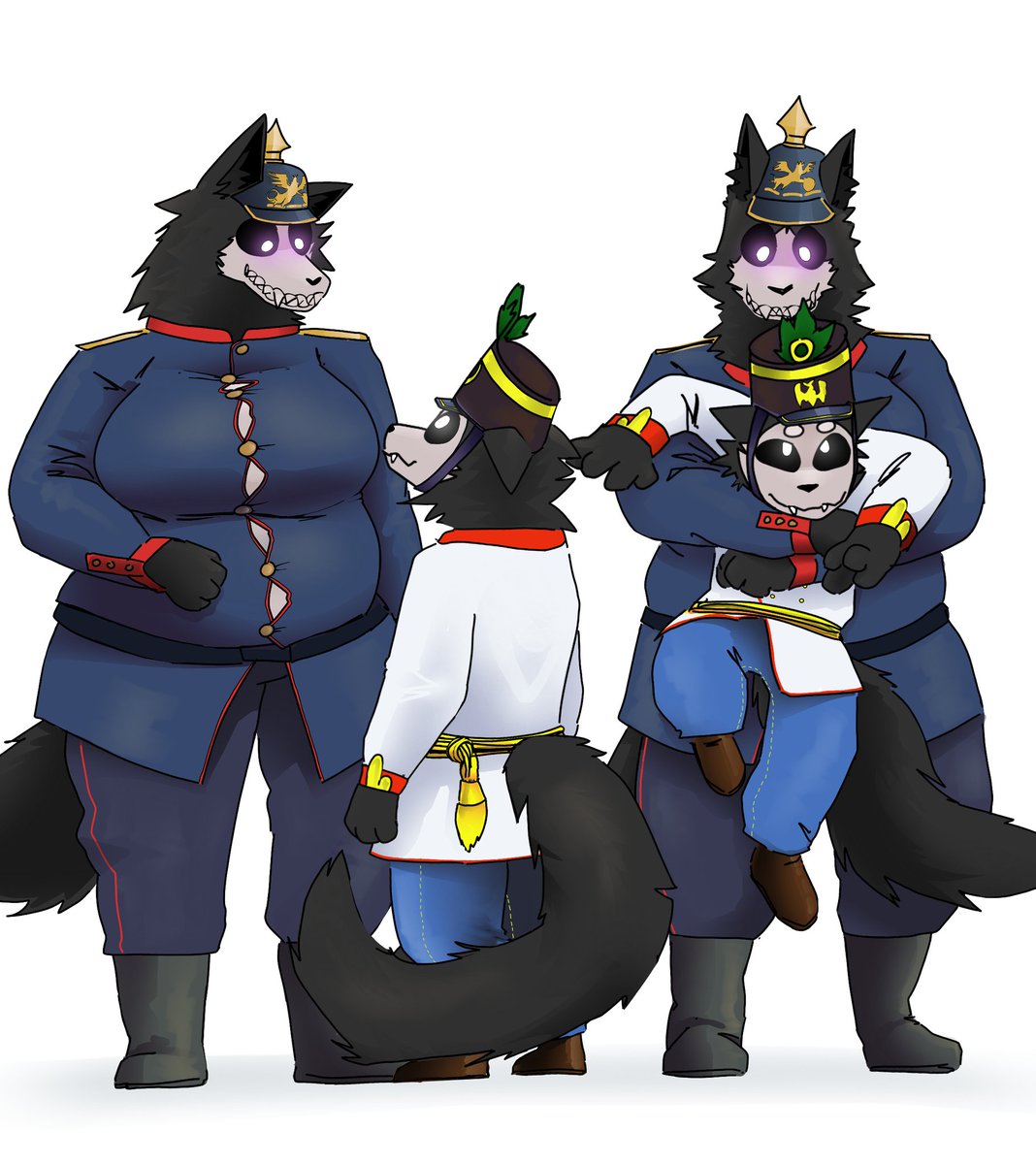 LabiLabirhin's tweet image. Commision for @FuzzerGenSec