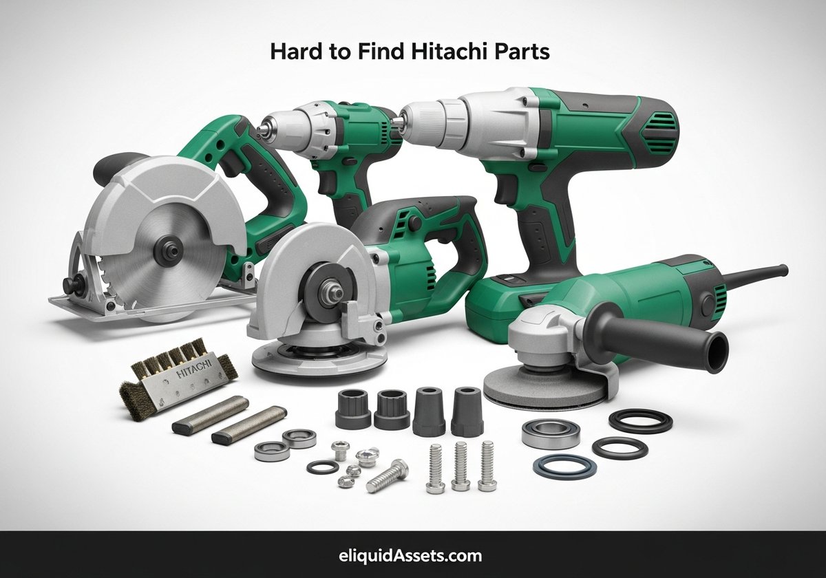 eLiquidAssets's tweet image. Don’t let a broken tool halt your project. We specialize in sourcing rare Hitachi power tool parts. Fast order processing &amp;amp; reliable shipping – get the parts you need, when you need them.  ➡️ eliquidassets.com #HitachiParts #PowerToolRepair #DIYTools #Hitachi”