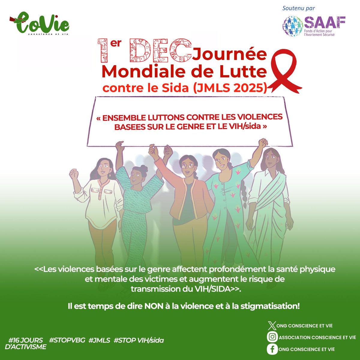 ONG Conscience et Vie ( COVIE ) tweet media