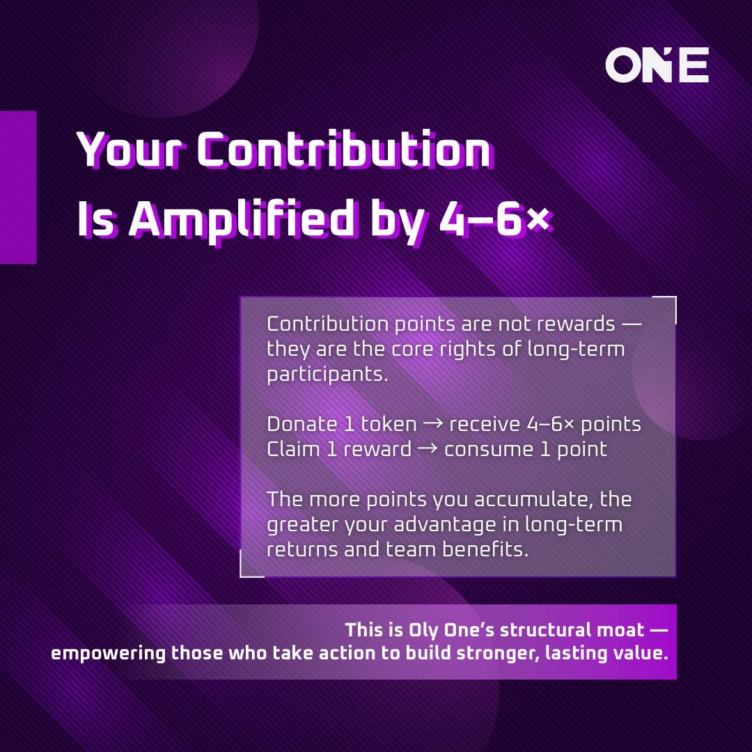 OlyOneOfficial's tweet photo. ✨ In Oly One,
donation and contribution are not actions — they are the way to strengthen the mechanism
and intensify scarcity.

📈 When all forces move in the same direction, the ecosystem naturally pushes itself upward.

#OlyOne #StructureDriven #LongTermPower #ValueAccumulation