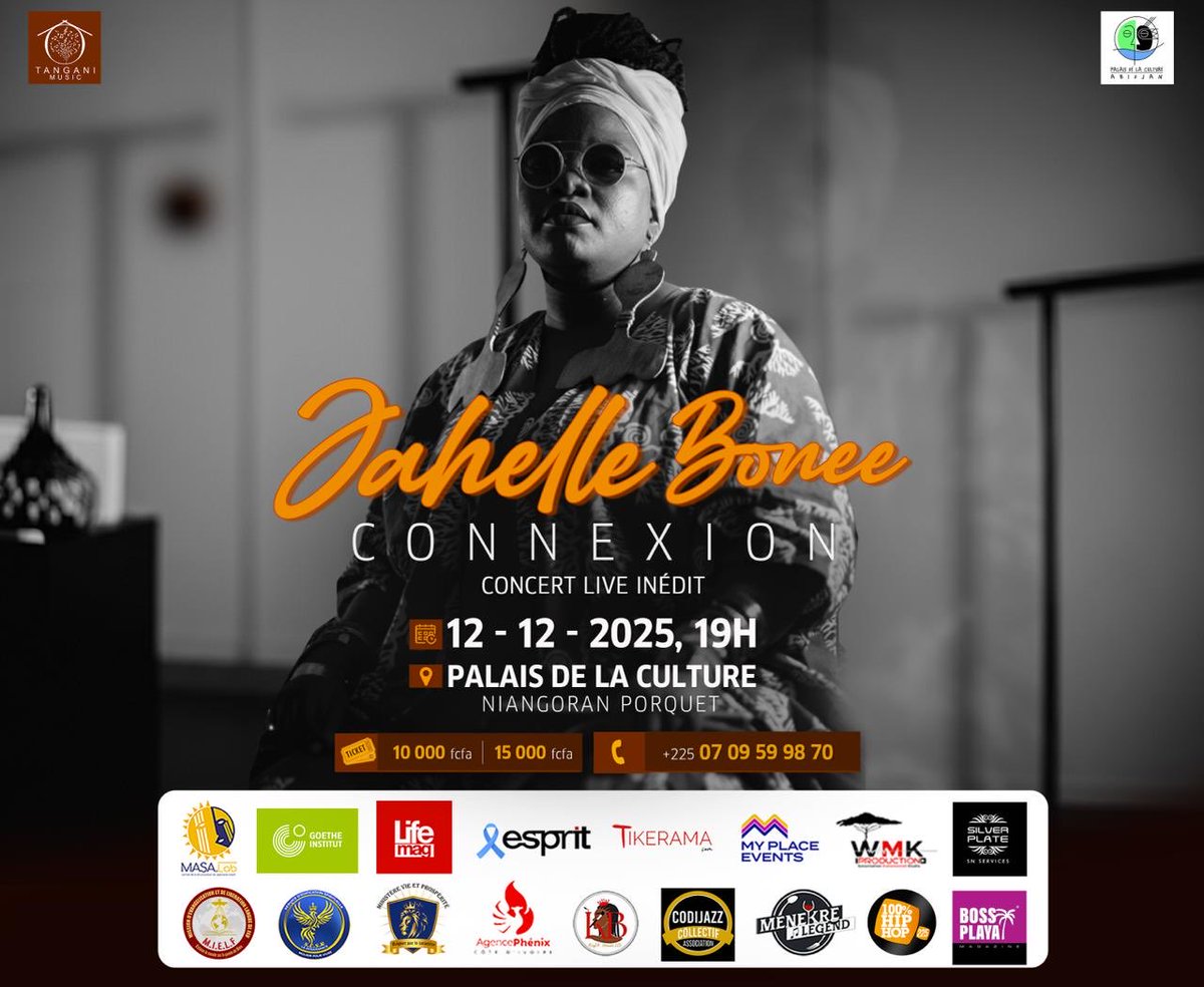 Notre RDV de fin d’année est imminent.
On se connecte pour finir la célébration en beauté. 

Réservation : 
👉🏾jahellebonee.tikerama.com

👉🏾myplace-events.com/fr/jahellebonee

Contactez-nous au :
📱07 09 59 98 70

Ps: Nombre de place très limité 😉