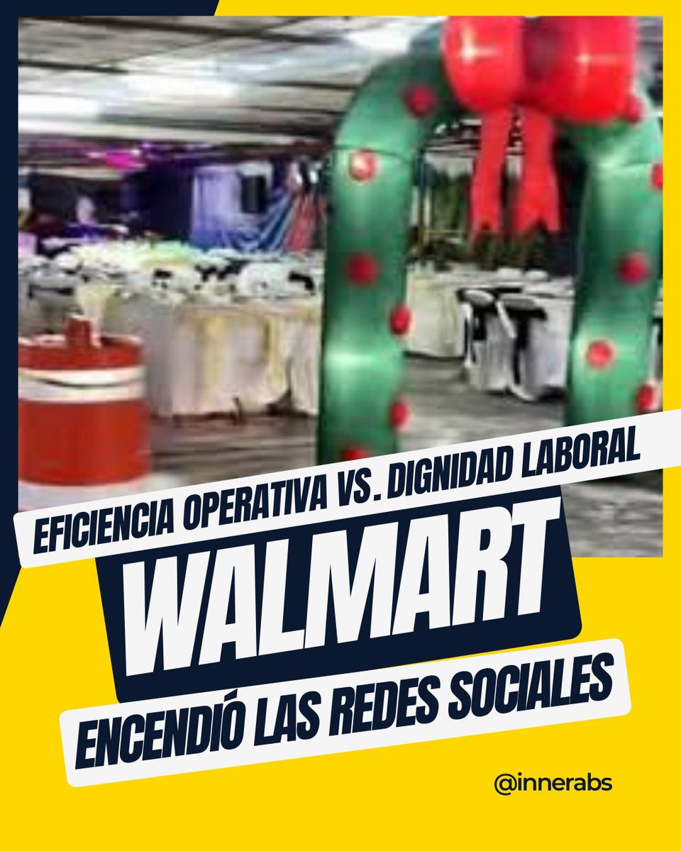 El caso <a href="/WalmartMexico/">walmartmexico</a> no va de una posada improvisada: va de liderazgo. Cuando la cultura interna se hace viral, el espacio donde celebras dice más que cualquier discurso.
👉🏼 goo.su/3TlDqZz

#ManagementHumanista #CulturaOrganizacional #Liderazgo #Reputación