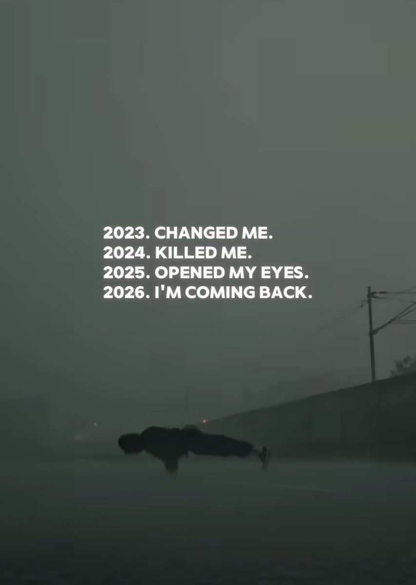Dearme2_'s tweet image. 2026 will be different.
