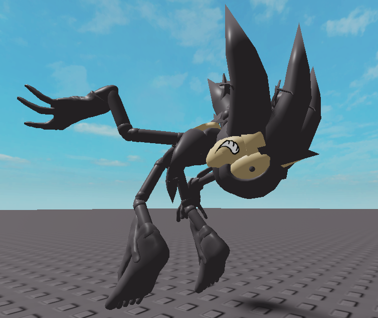 birchsearch's tweet image. What you see is what you get, just the blue blur himself!

Wanted to make a model of Sonic in the same style as the Area 51 Survive and Kill the Killers game, really fun modelling style! :D

#roblox #robloxstudio #sonicroleplayclub