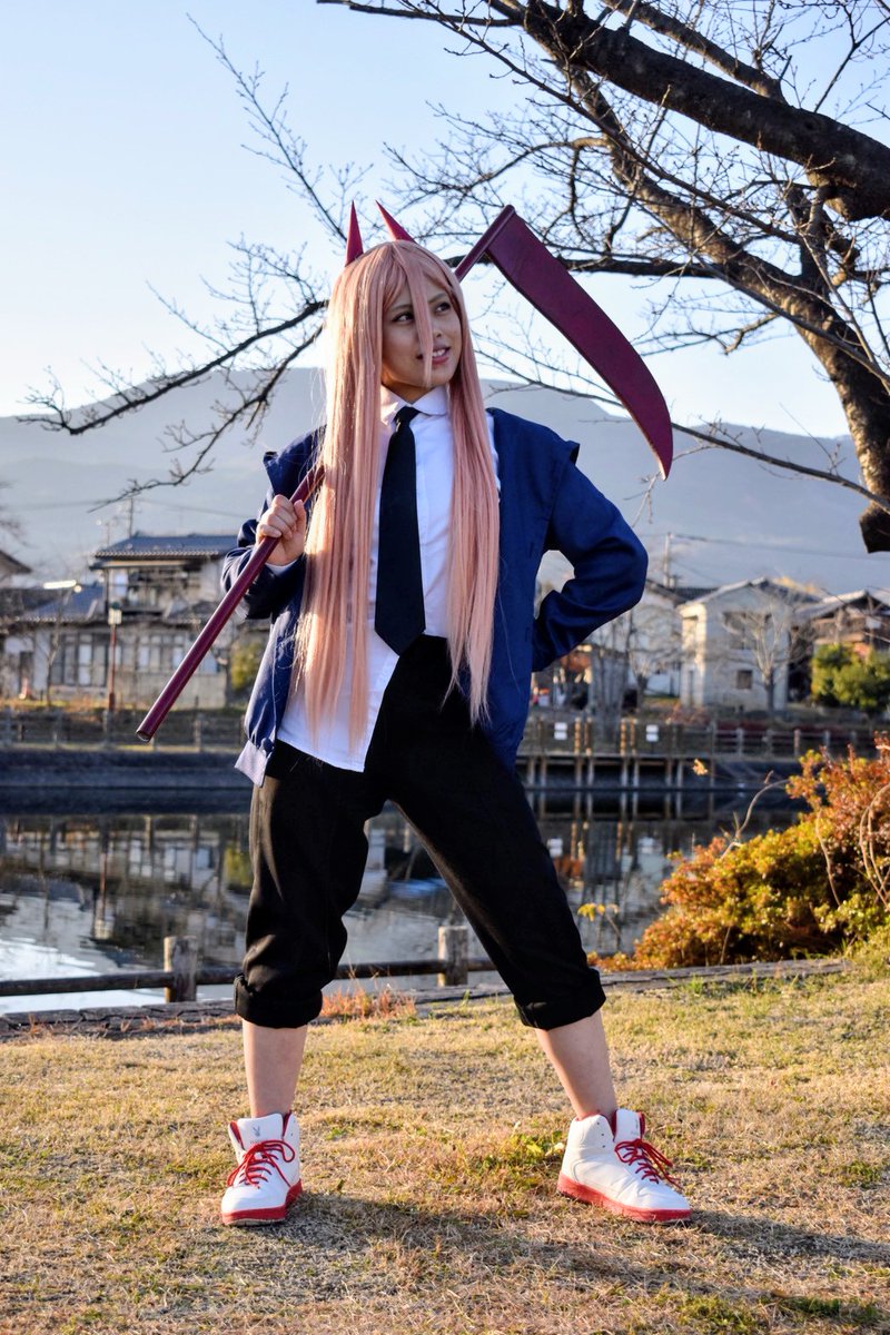 ⚠Cosplay⚠️ 

チ ェ ン ソ ー マ ン 

 パ ワ ー 

#コスビート国見