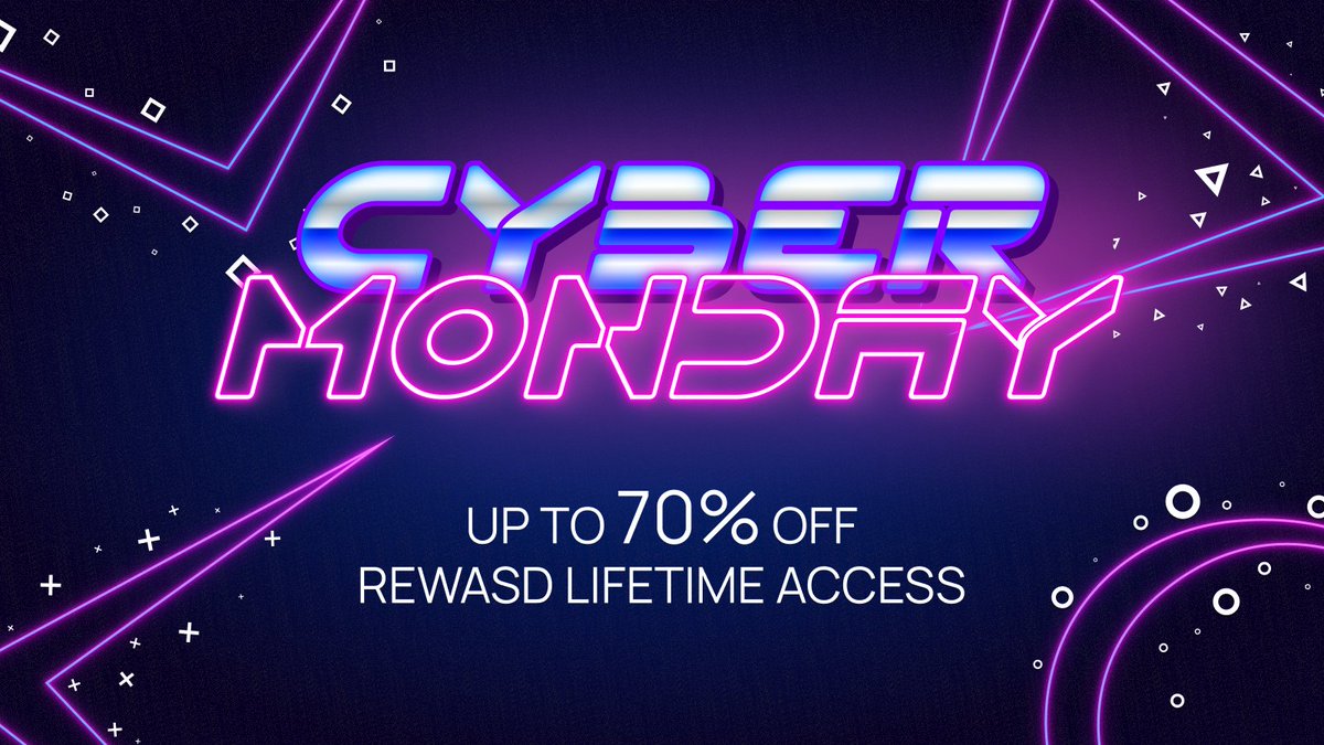 reWASDmapper's tweet image. Missed Black Friday?
It’s not too late - the reWASD Cyber Monday drop just landed. 
The year’s biggest deal is still breathing, but the clock is loud and the window is small.

reWASD Lifetime Access for 1PC is now up to 70% off → t.ly/1zDBf