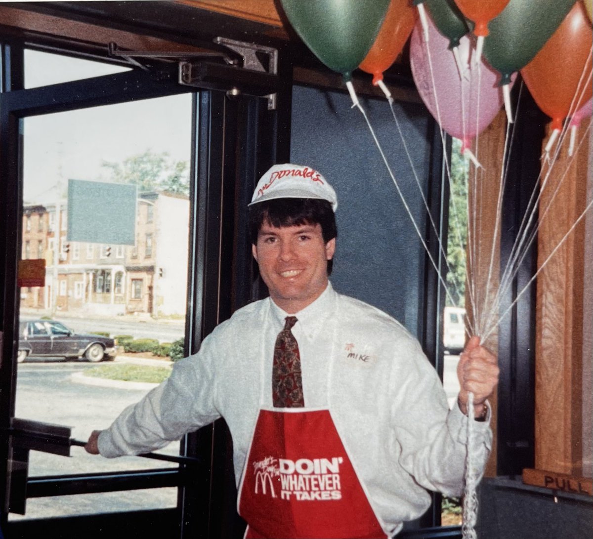 Michael Saylor working in McDonalds in '92