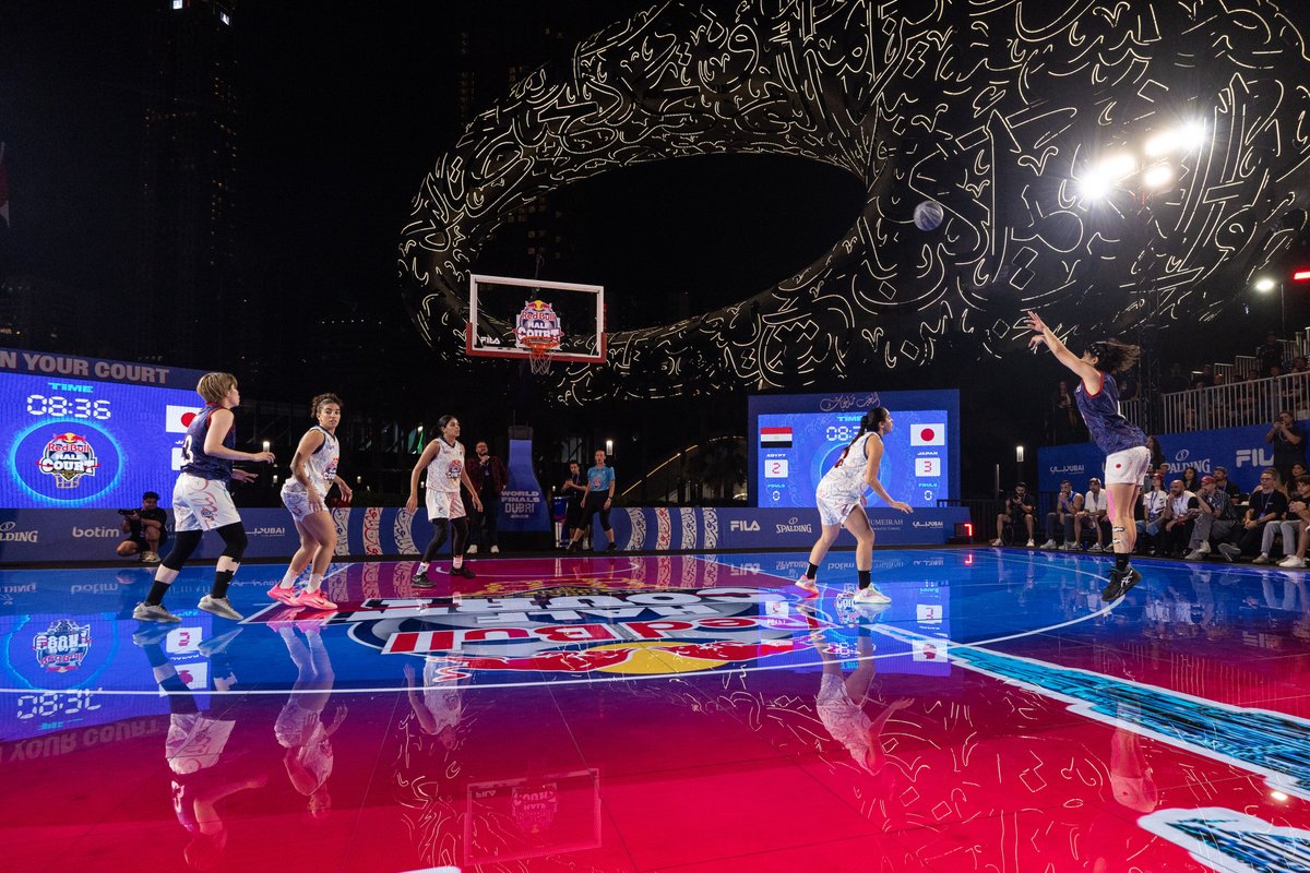 Spalding's tweet image. The 2025 Red Bull Half Court World Finals were next level 🔥🙌 Congratulations to Team Egypt and three-time women&apos;s champions, Team Japan!

#Spalding #AlwaysBuilding #MadeForTheGame #RedBullHalfCourt