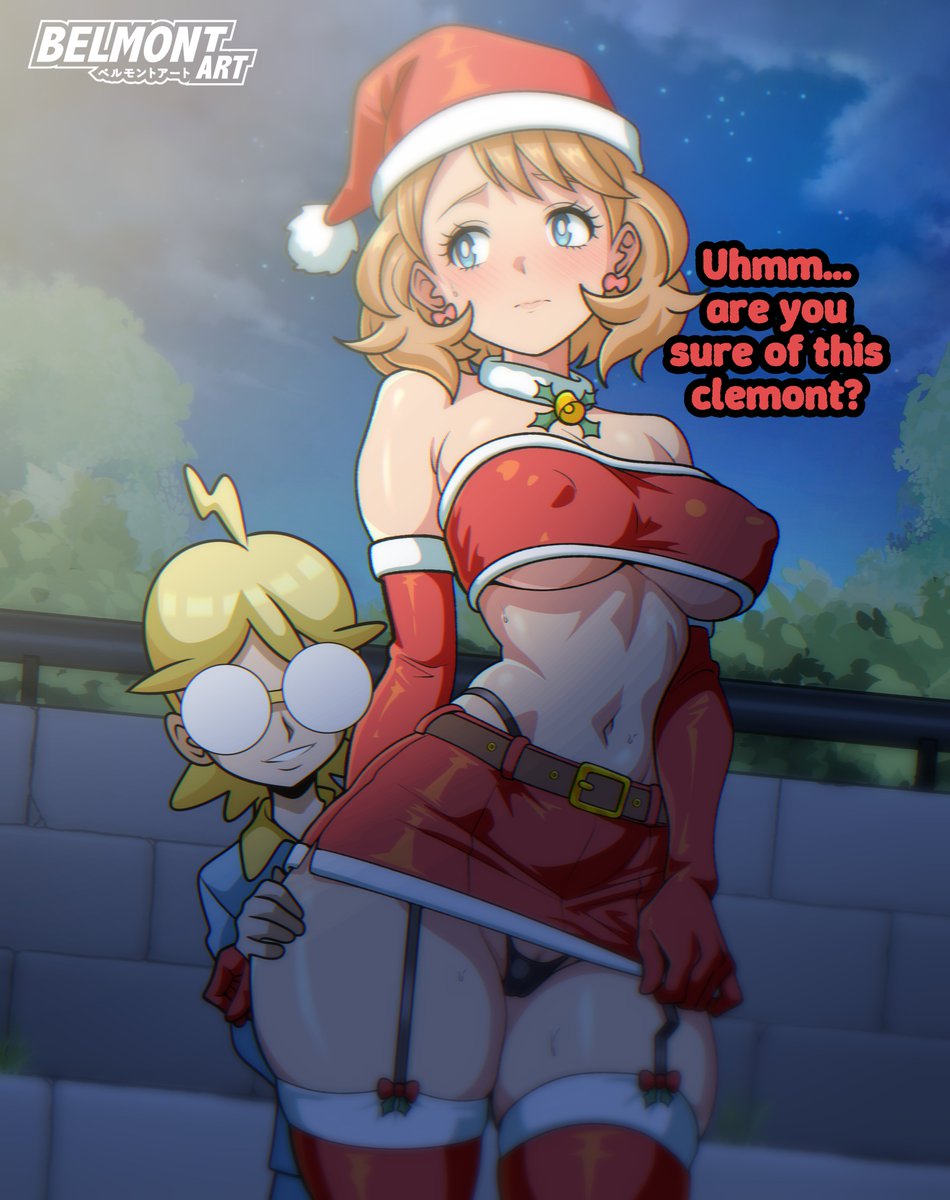 Christmas is here!

Serena x Clemont! 

Ill be drawing the most popular couples in my content since 2019!

subscribestar.adult/belmontart