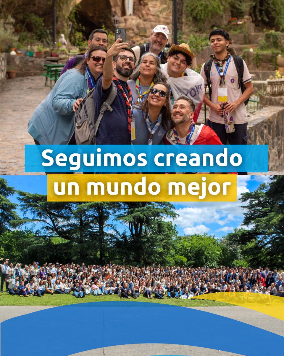 🎉 Celebramos 29 años de historia ⚜️
🇦🇷 Hace 29 años nacía Scouts de Argentina, acompañando a infancias y juventudes con una propuesta que transforma vidas.
🙌 Somos miles construyendo un Movimiento diverso y solidario.
💛 Gracias a quienes lo hacen posible.
#LiderandoElPresente