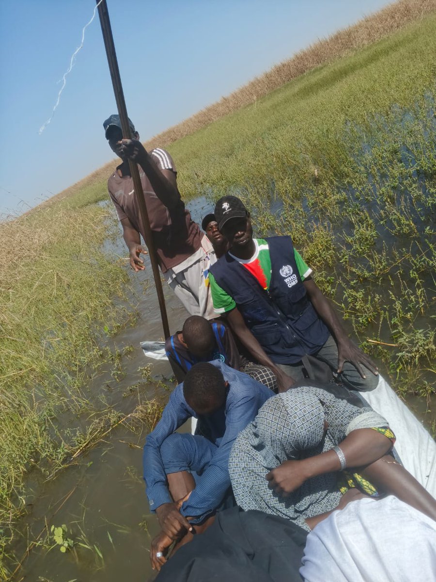 Saving life is one of the best parts of humanity. The WHO LGAF on his way to reach one of the H2R &amp; security comp settlement in Kalabalge, an LGA with a high incidence of carpet viper attacks in Borno, to reach children with vaccines in Dec 2025 Polio Vac  <a href="/WHONigeria/">WHO Nigeria</a> <a href="/WHO_Polio/">WHO Polio</a>
