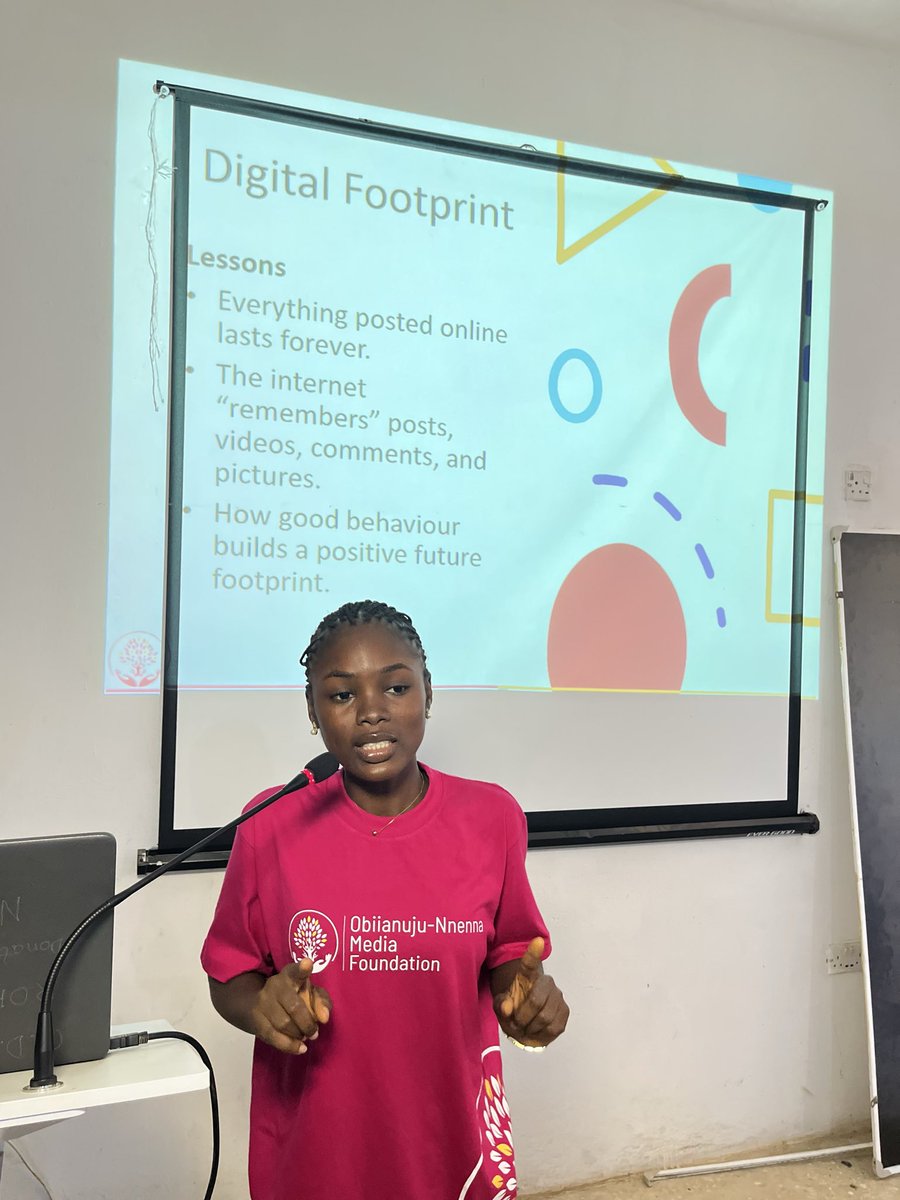onmfoundation's tweet photo. Every session means another group of students empowered to navigate the digital world responsibly.
Thank you for helping us extend this life-changing initiative to even more children across Abuja.
#SafeClickForKids #DigitalSafety #ChildProtection #ONMfoundation #CommunityImpact https://t.co/9Vv0CPEJdE