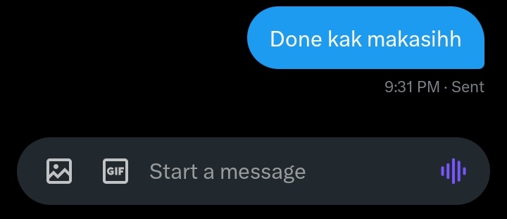 Rulispacee's tweet image. Testi job receh🫶