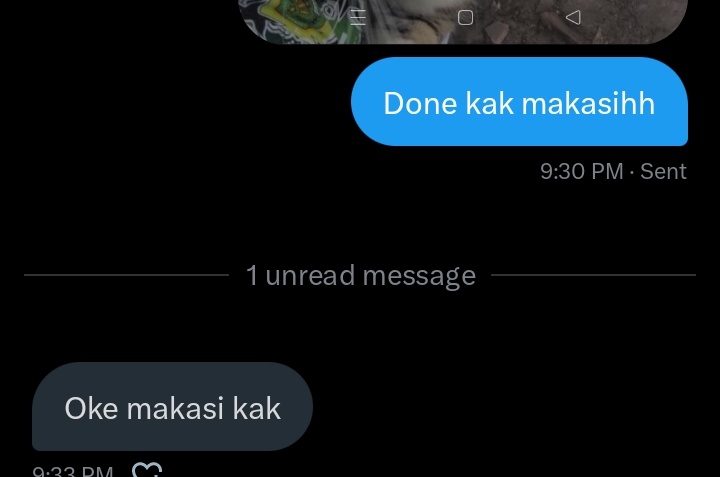 Rulispacee's tweet image. Testi job receh🫶