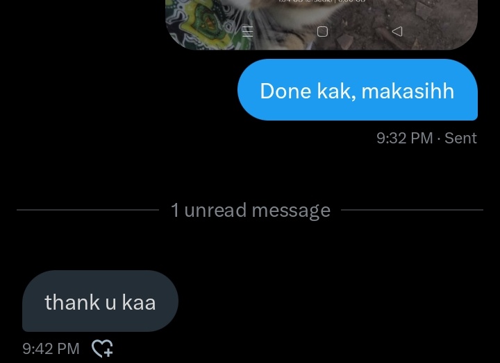 Rulispacee's tweet image. Testi job receh🫶