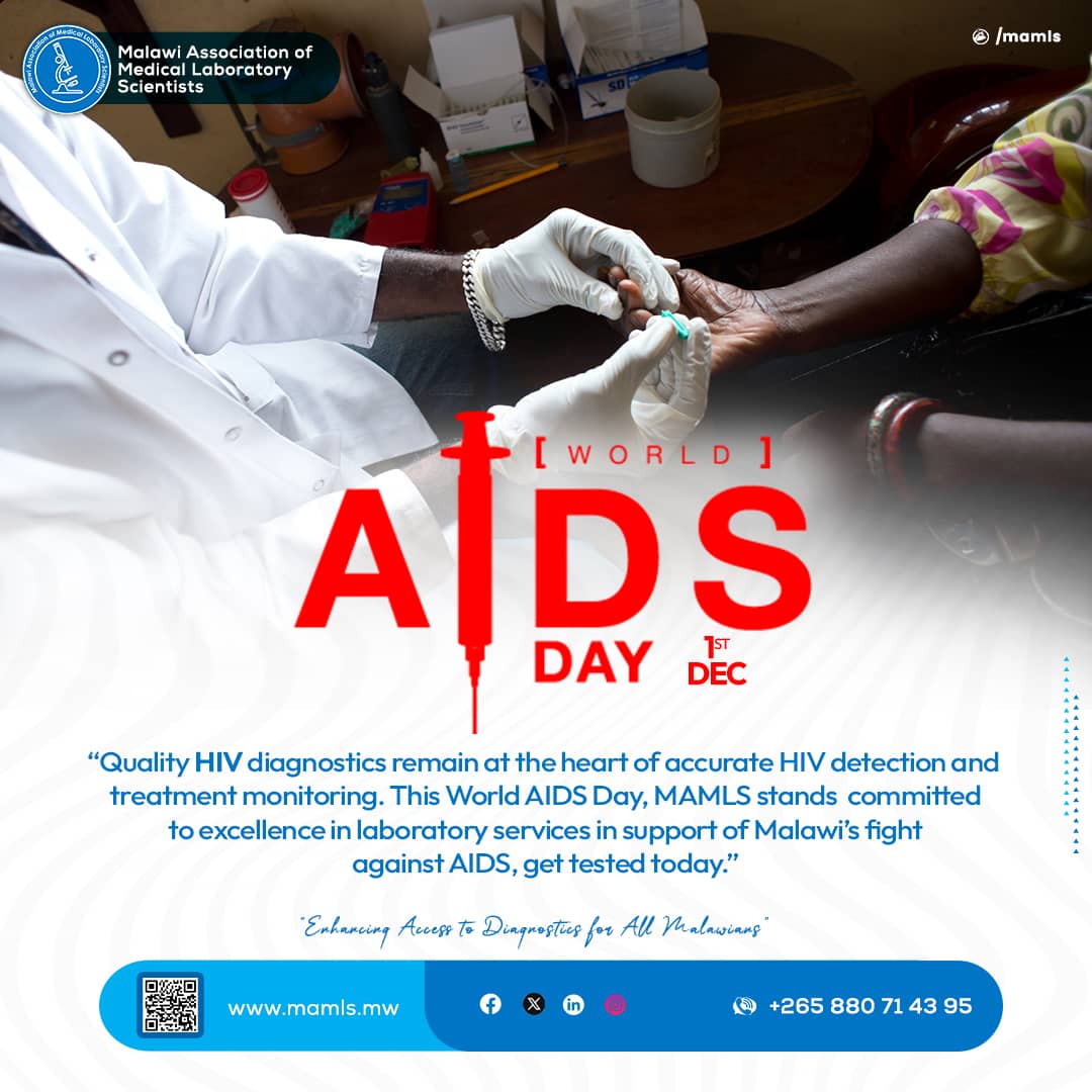 Malawi Association of Medical Laboratory Scientist tweet media