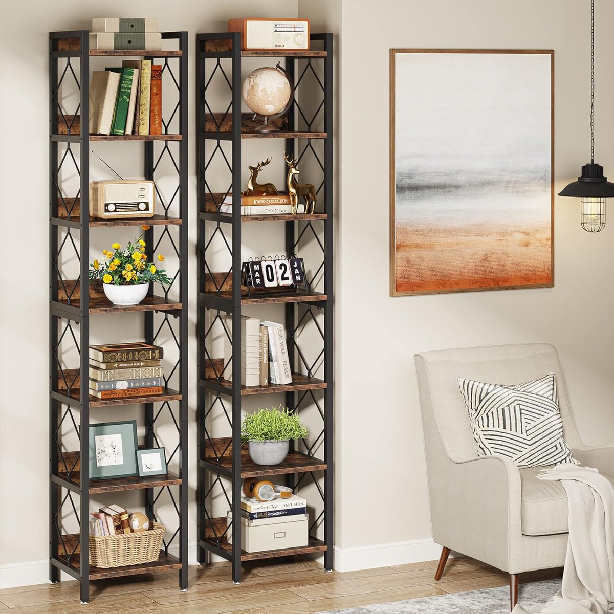ComputerPal's tweet image. Limited-time deal: Tribesigns 78.7 Inch Extra Tall Narrow Bookshelf, 7-Tier Skinny Bookcase for Small Spaces, Freestanding Display Shelves, Multifunctional Corner Storage Organizer for Home Office, Rustic Brown geni.us/9BNK0A8 #Amazon via @Amazon 

#ad #CyberMondayDeals…