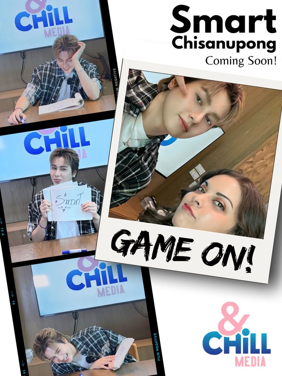 Smart with <a href="/andChillMedia/">& Chill Media</a> again! 
Soon ~

#smartchisanupong #smartcsnp #CSNP