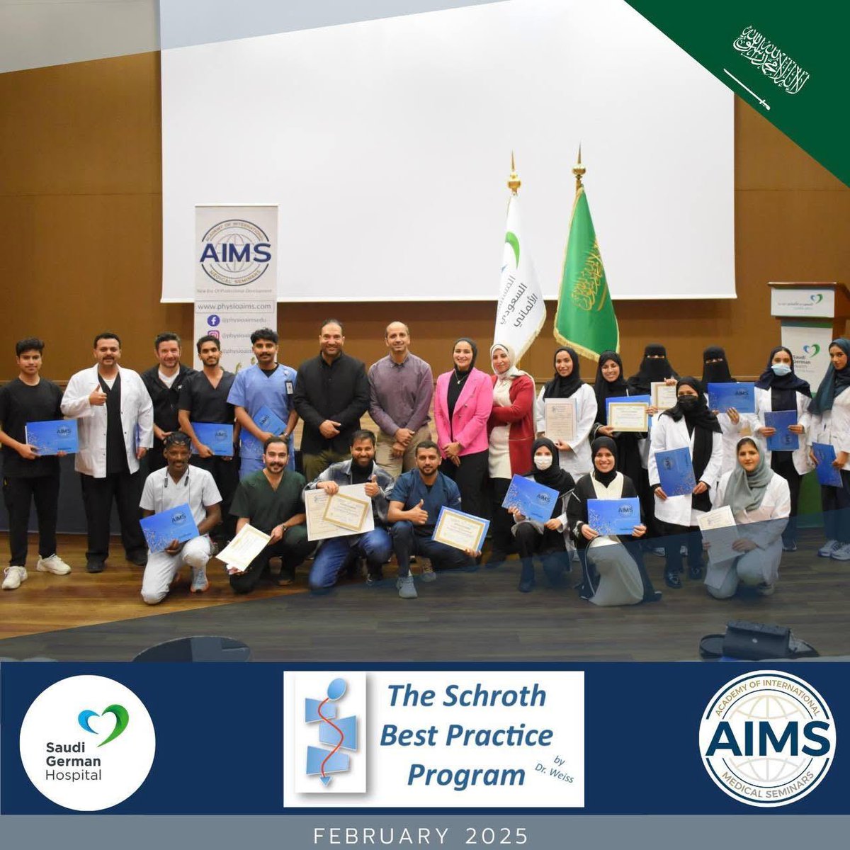 physioaimsedu's tweet photo. نسعى في AIMS Academy لتقديم دورات تناسب احتياجات أخصائيي العلاج الطبيعي في المملكة. شاركونا اهتماماتكم عبر الاستبيان👇
https://t.co/pyjRrZMpeY

وتقدرون تطّلعون على منصاتنا ومحتوانا من هنا👇
https://t.co/i6S7TNJZsa https://t.co/wojMvoC4wr