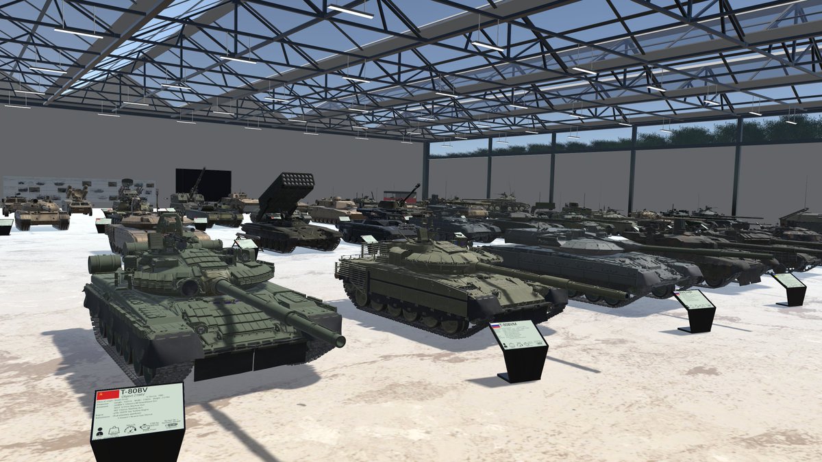 obiekt219's tweet image. 現代戦闘車両の博物館ワールド、ちょくちょくグループ+で開いていますのでご興味のある方は是非!     
毎週火曜日の22時あたりはなるべくオープンするようにしてます。

グループのリンクはツリーへ↓
(Discordサーバーも作りました)
#VRChat