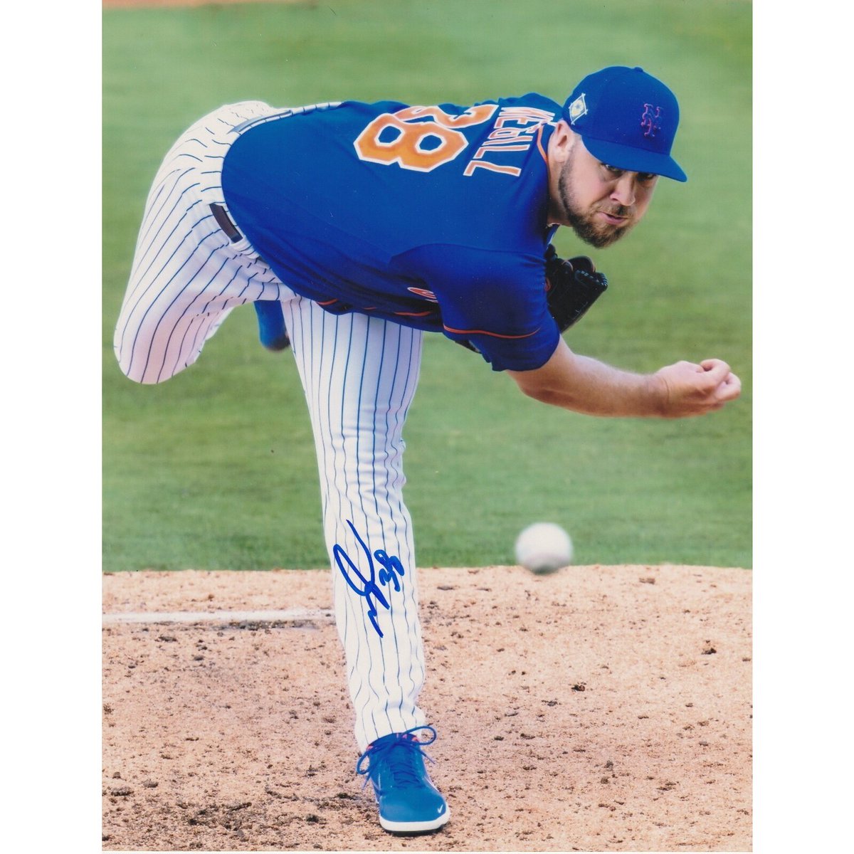 CollectingAll's tweet image. TYLOR MEGILL NEW YORK METS ACTION SIGNED 8x10: $32.99 📱 (315) 760-6806 📱 👉CollectingAll.com👈 #BaseballMemorabilia #MLBCollectibles #SignedBaseball #SportsMemorabilia #NewYorkMets