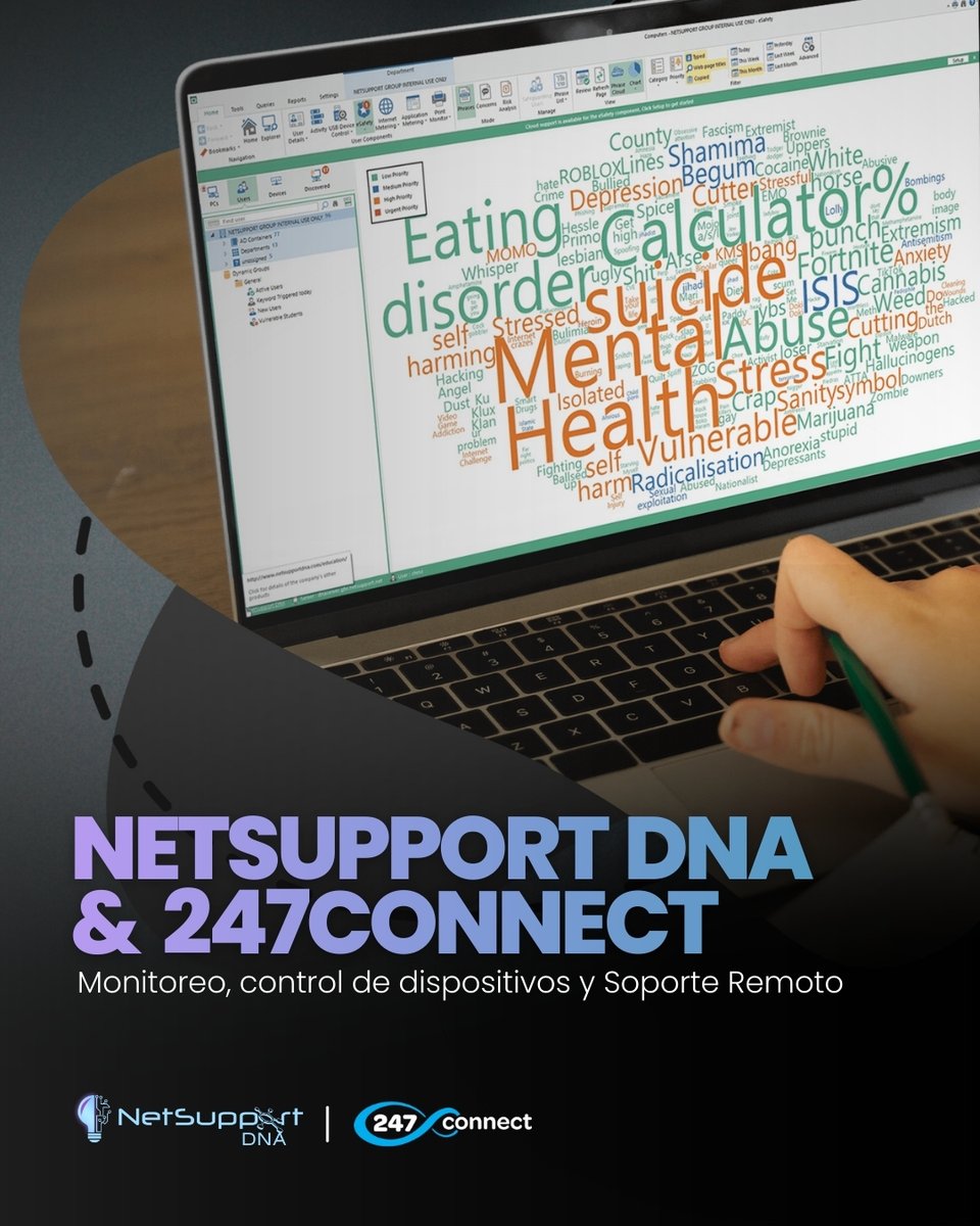 Americassl's tweet image. Tu mesa de ayuda necesita ver + actuar 👇

🔍 NetSupport DNA: visibilidad de activos, uso de apps/Internet y seguridad de red.

🖥️ 247connect: acceso remoto simple y seguro para apoyar usuarios desde cualquier lugar.

#NetSupportDNA #247connect #SoporteTI #Ciberseguridad…