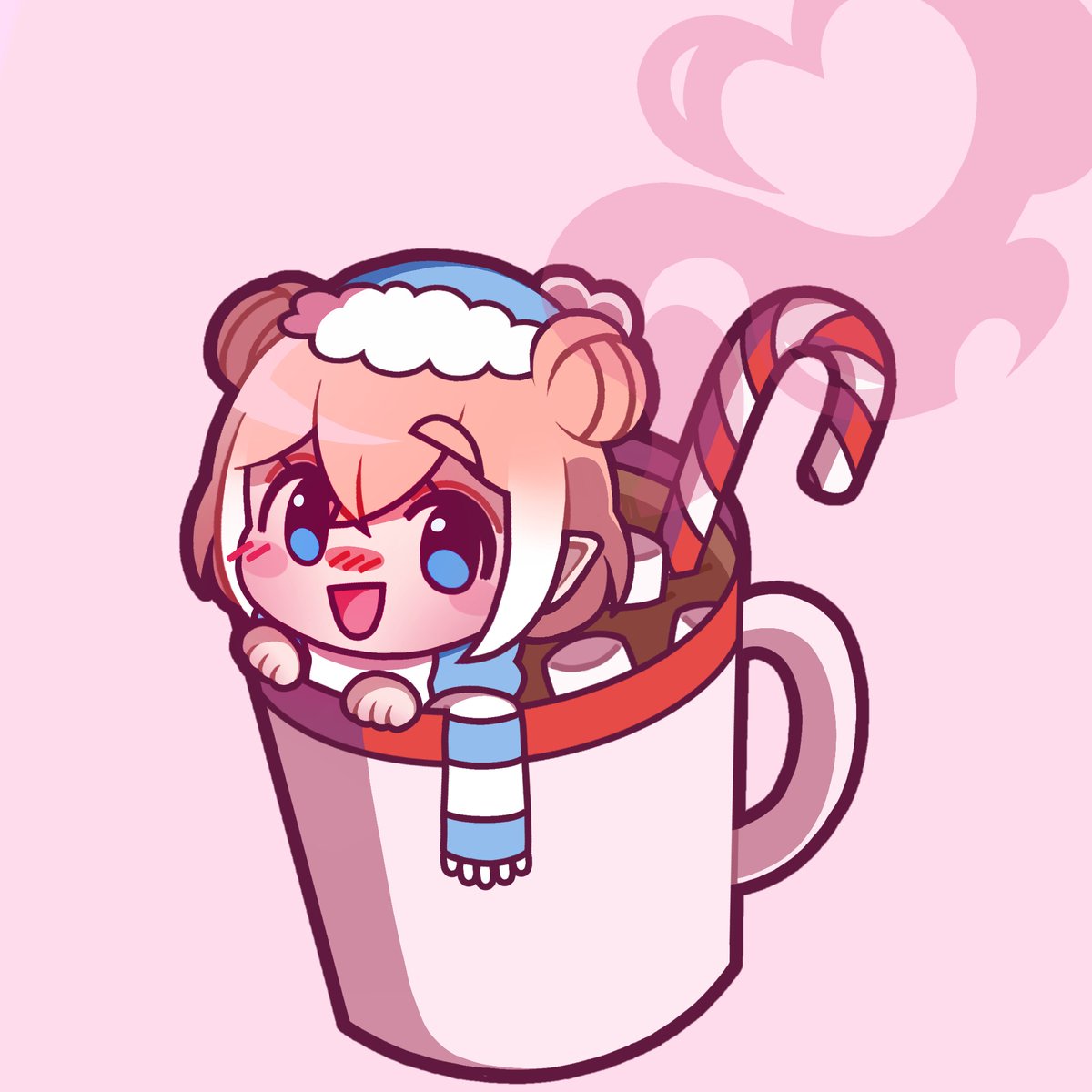 It's December (ohgod) I can finally use this as my pfp (yippie).

My lil toasted marshmallow drawn by <a href="/KanaSimps/">Kana</a> (still open at VGen!).